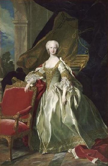 Jean Baptiste van Loo Portrait of Maria Teresa Rafaela of Spain Sweden oil painting art